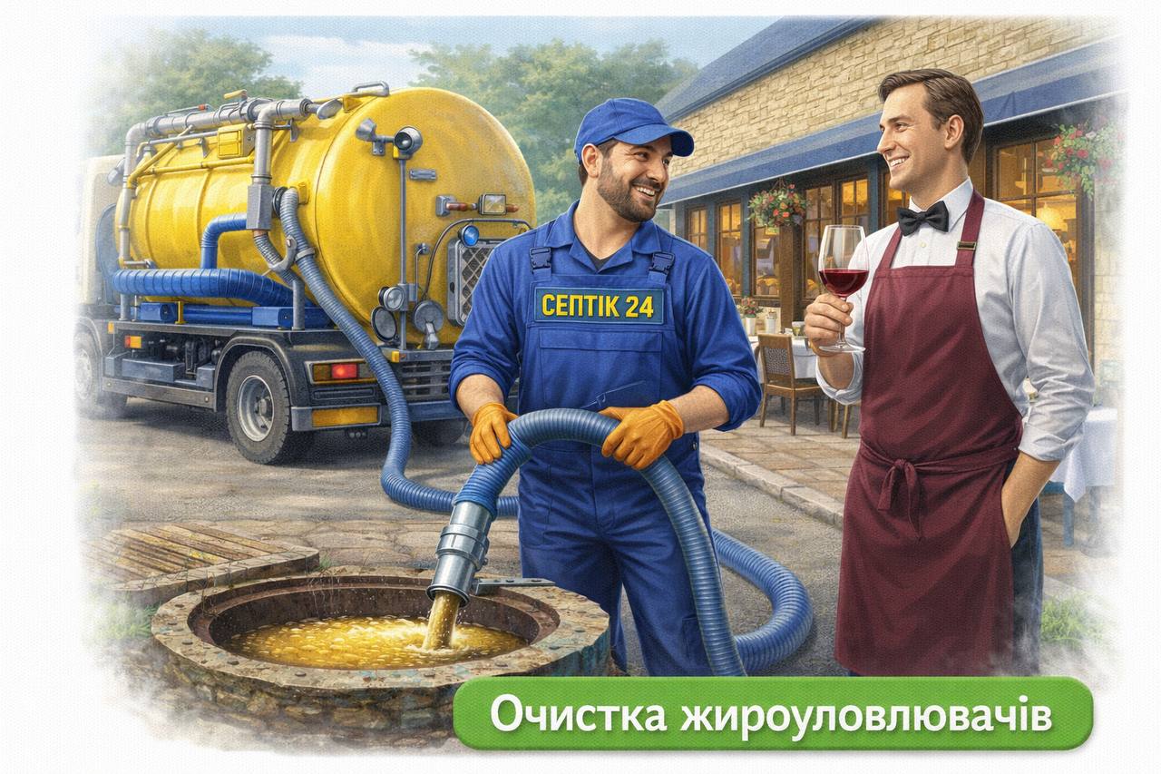 Отчистка жироулавлевателей